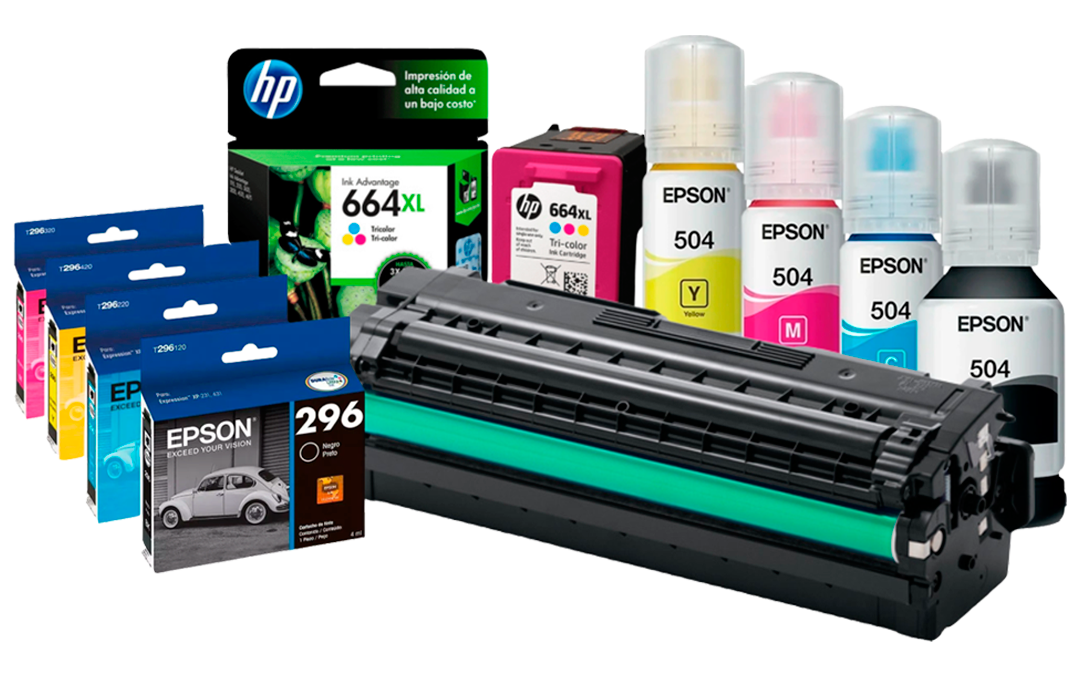 cartuchos, toners e tintas para impressora