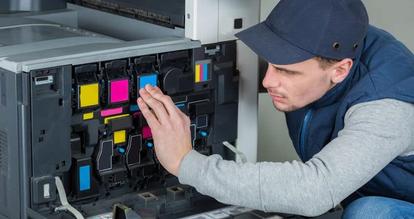 manutenção de impressora